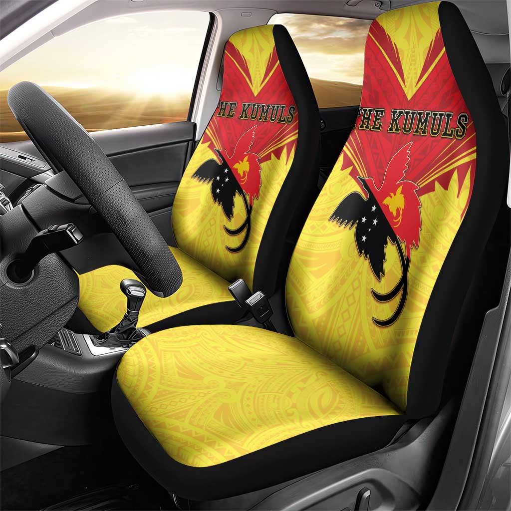 Papua New Guinea Rugby Car Seat Cover Kumuls Heritage LT05 - Polynesian Pride