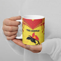 Papua New Guinea Rugby Custom Ceramic Mug Kumuls Heritage LT05 - Polynesian Pride