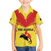 Papua New Guinea Rugby Custom Family Matching Summer Maxi Dress and Hawaiian Shirt Kumuls Heritage