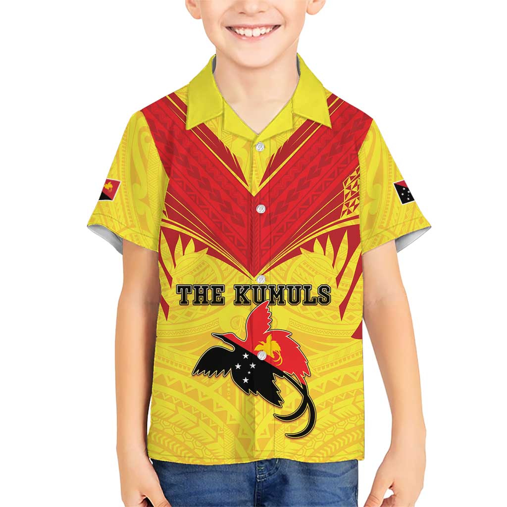 Papua New Guinea Rugby Custom Family Matching Tank Maxi Dress and Hawaiian Shirt Kumuls Heritage