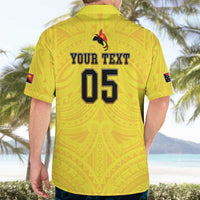 Papua New Guinea Rugby Custom Hawaiian Shirt Kumuls Heritage
