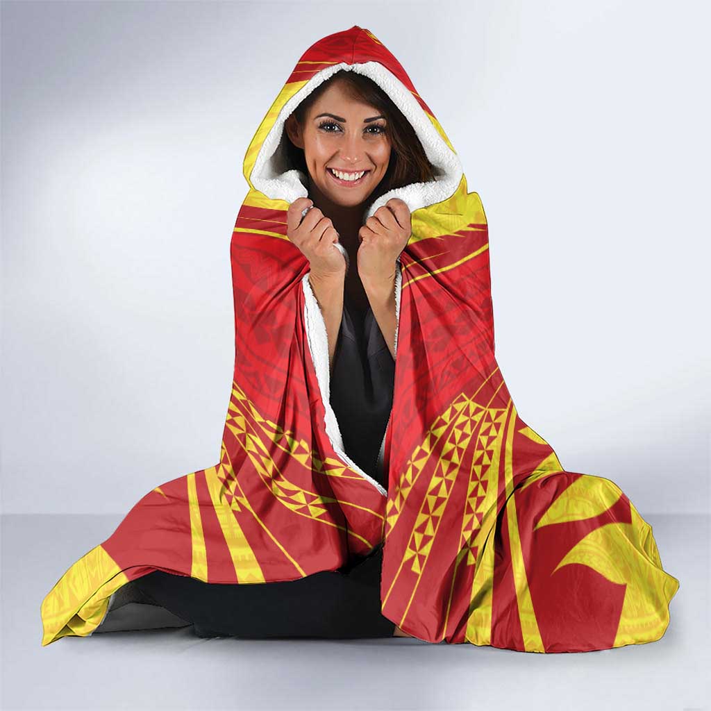 Papua New Guinea Rugby Hooded Blanket Kumuls Heritage LT05 - Polynesian Pride