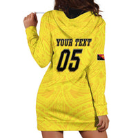 Papua New Guinea Rugby Custom Hoodie Dress Kumuls Heritage LT05 - Polynesian Pride