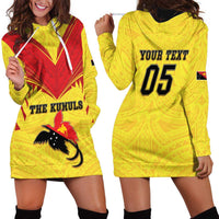 Papua New Guinea Rugby Custom Hoodie Dress Kumuls Heritage LT05 - Polynesian Pride