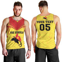 Papua New Guinea Rugby Custom Men Tank Top Kumuls Heritage LT05 - Polynesian Pride