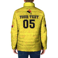 Papua New Guinea Rugby Custom Padded Jacket Kumuls Heritage LT05 - Polynesian Pride