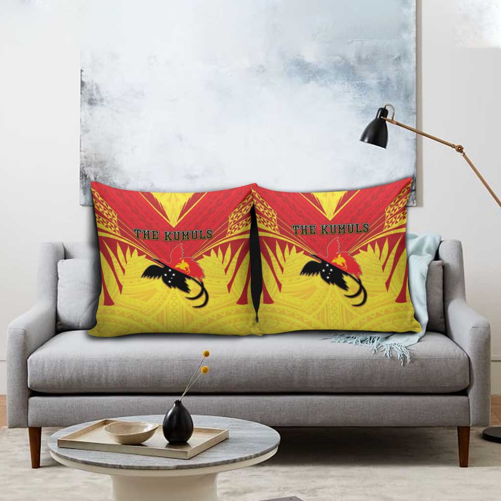 Papua New Guinea Rugby Pillow Cover Kumuls Heritage LT05 - Polynesian Pride
