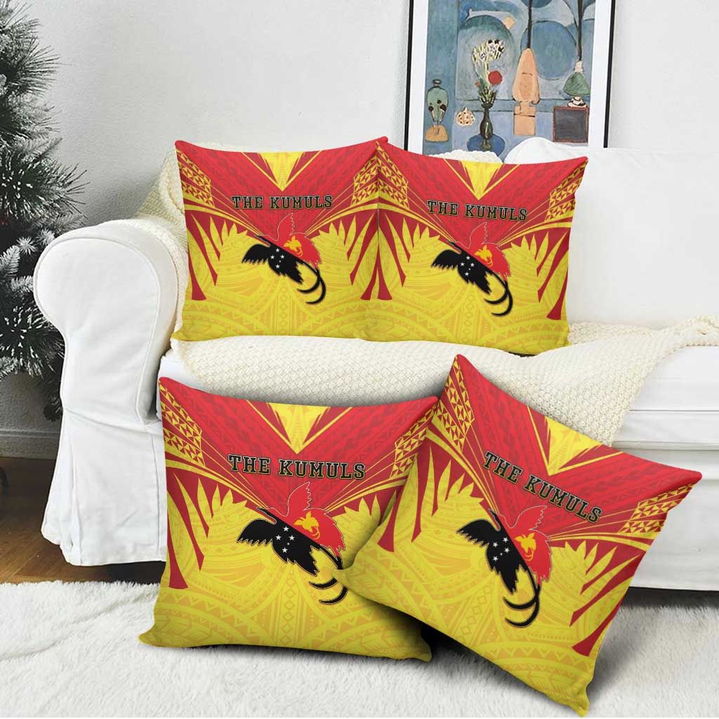 Papua New Guinea Rugby Pillow Cover Kumuls Heritage LT05 - Polynesian Pride