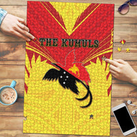Papua New Guinea Rugby Puzzle Kumuls Heritage LT05 Yellow - Polynesian Pride