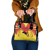 Papua New Guinea Rugby Shoulder Handbag Kumuls Heritage LT05 One Size Yellow - Polynesian Pride