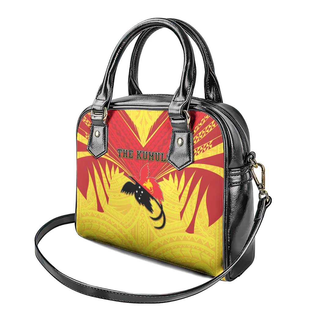 Papua New Guinea Rugby Shoulder Handbag Kumuls Heritage LT05 - Polynesian Pride