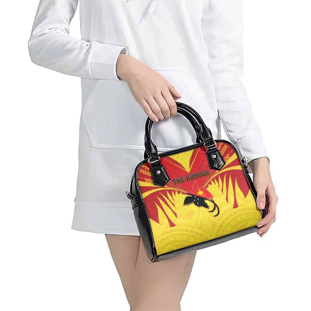 Papua New Guinea Rugby Shoulder Handbag Kumuls Heritage LT05 - Polynesian Pride