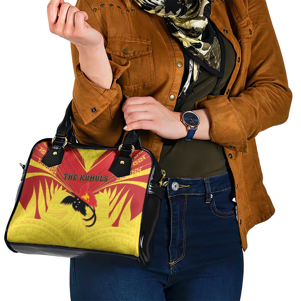 Papua New Guinea Rugby Shoulder Handbag Kumuls Heritage LT05 - Polynesian Pride