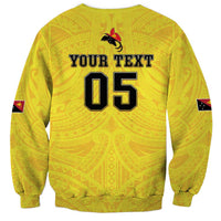 Papua New Guinea Rugby Custom Sweatshirt Kumuls Heritage