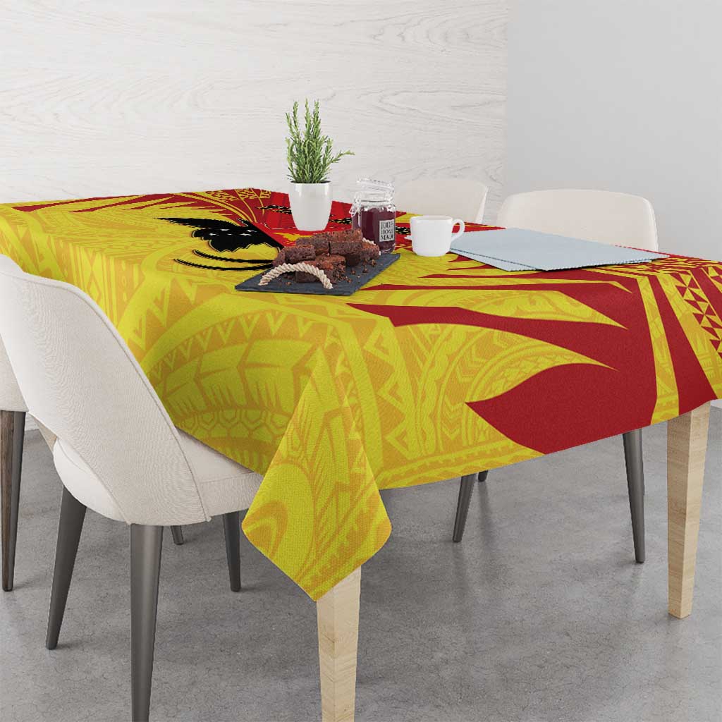 Papua New Guinea Rugby Tablecloth Kumuls Heritage LT05 - Polynesian Pride