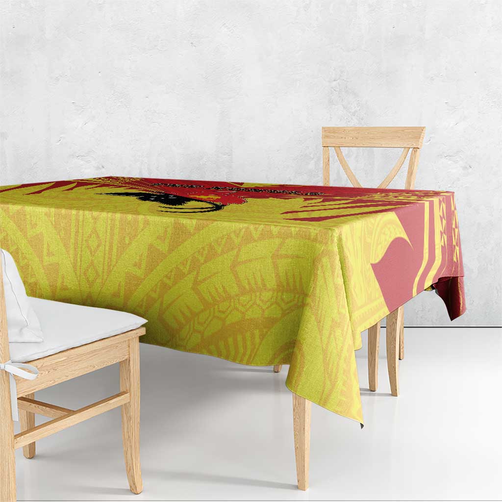 Papua New Guinea Rugby Tablecloth Kumuls Heritage LT05 - Polynesian Pride