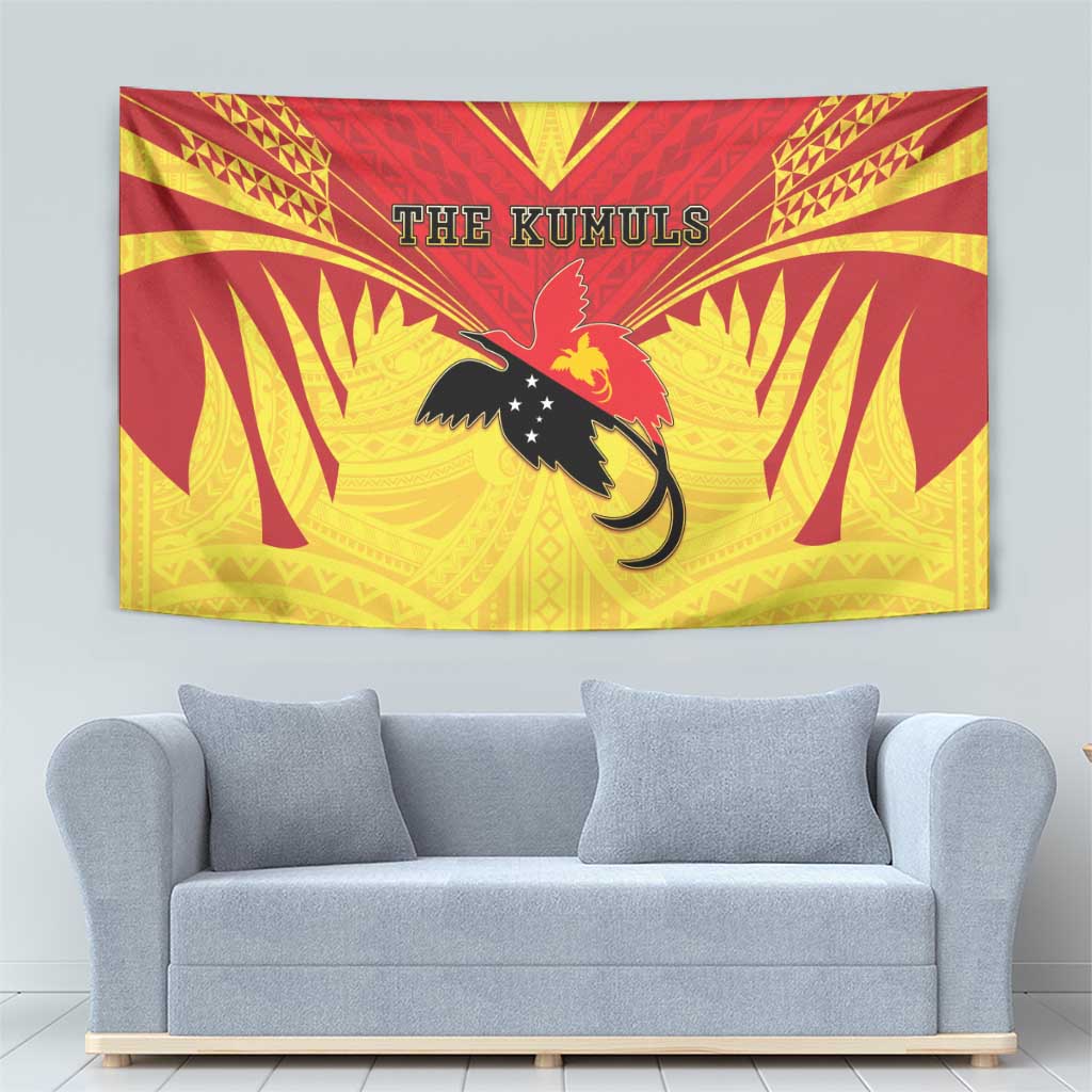 Papua New Guinea Rugby Tapestry Kumuls Heritage LT05 - Polynesian Pride