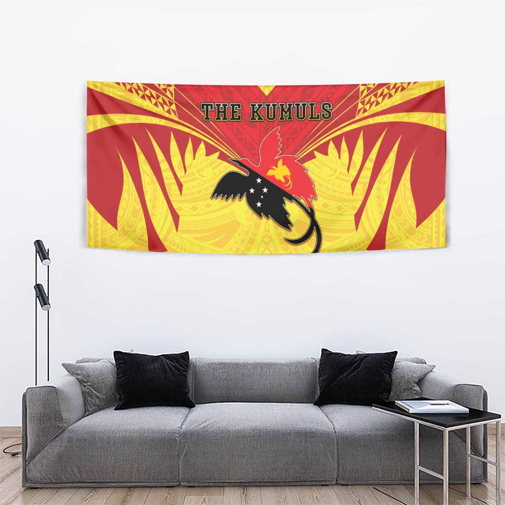 Papua New Guinea Rugby Tapestry Kumuls Heritage LT05 - Polynesian Pride