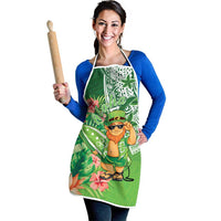 Aloha Hawaii St Patrick's Day Apron Polynesian Style LT05 - Polynesian Pride