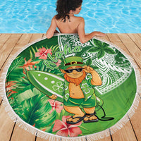 Aloha Hawaii St Patrick's Day Beach Blanket Polynesian Style LT05 - Polynesian Pride