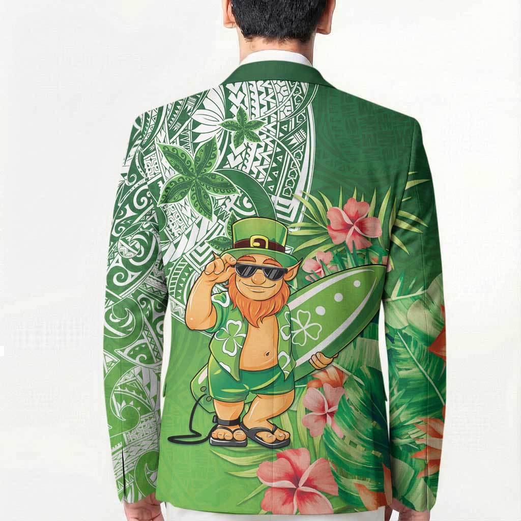 Aloha Hawaii St Patrick's Day Blazer Polynesian Style LT05 - Polynesian Pride