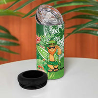 Aloha Hawaii St Patrick's Day 4 in 1 Can Cooler Tumbler Polynesian Style LT05 - Polynesian Pride