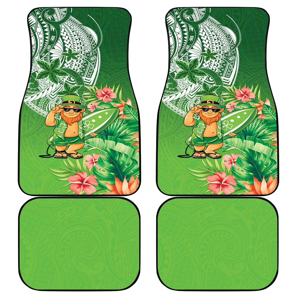 Aloha Hawaii St Patrick's Day Car Mats Polynesian Style LT05 - Polynesian Pride