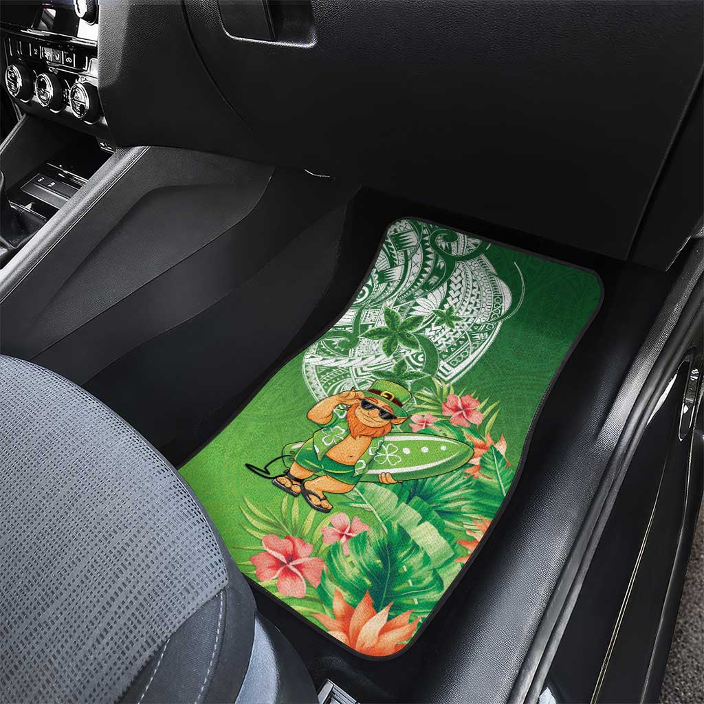 Aloha Hawaii St Patrick's Day Car Mats Polynesian Style LT05 - Polynesian Pride