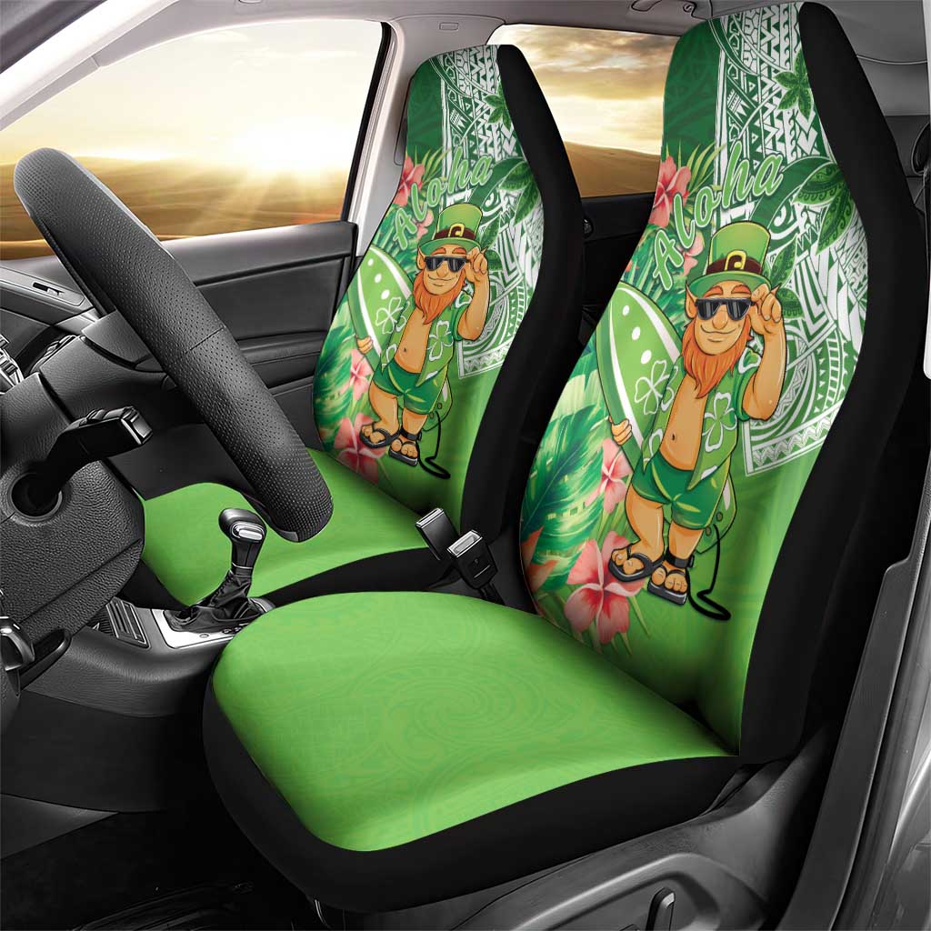Aloha Hawaii St Patrick's Day Car Seat Cover Polynesian Style LT05 - Polynesian Pride