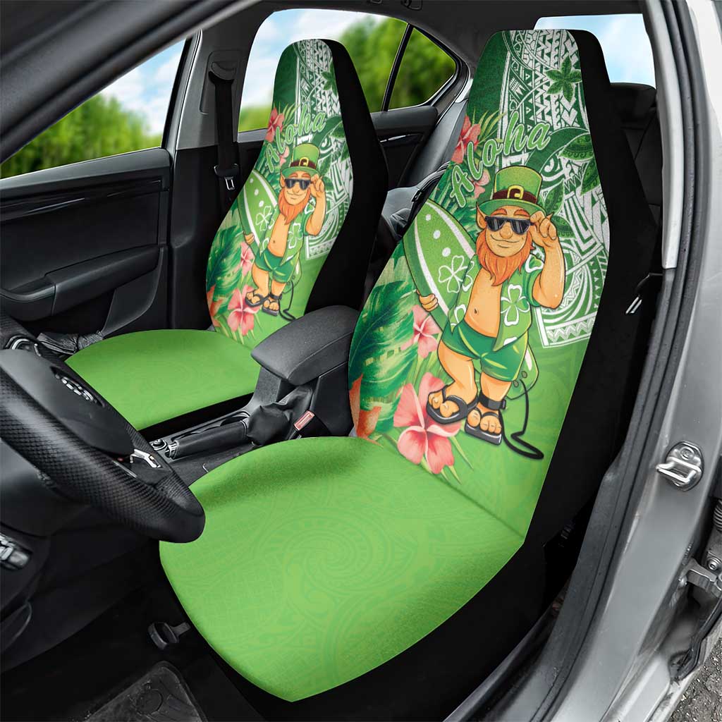 Aloha Hawaii St Patrick's Day Car Seat Cover Polynesian Style LT05 - Polynesian Pride