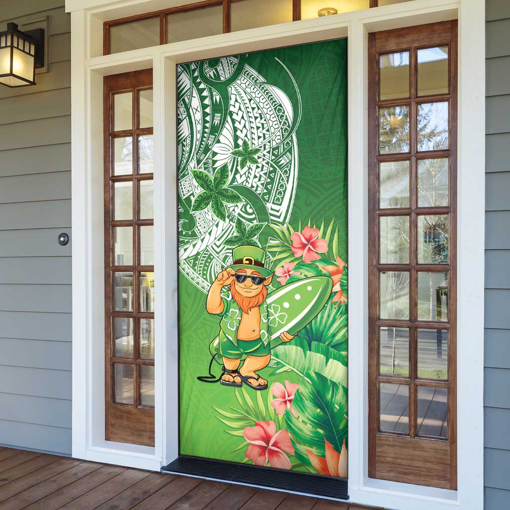 Aloha Hawaii St Patrick's Day Door Cover Polynesian Style LT05 - Polynesian Pride