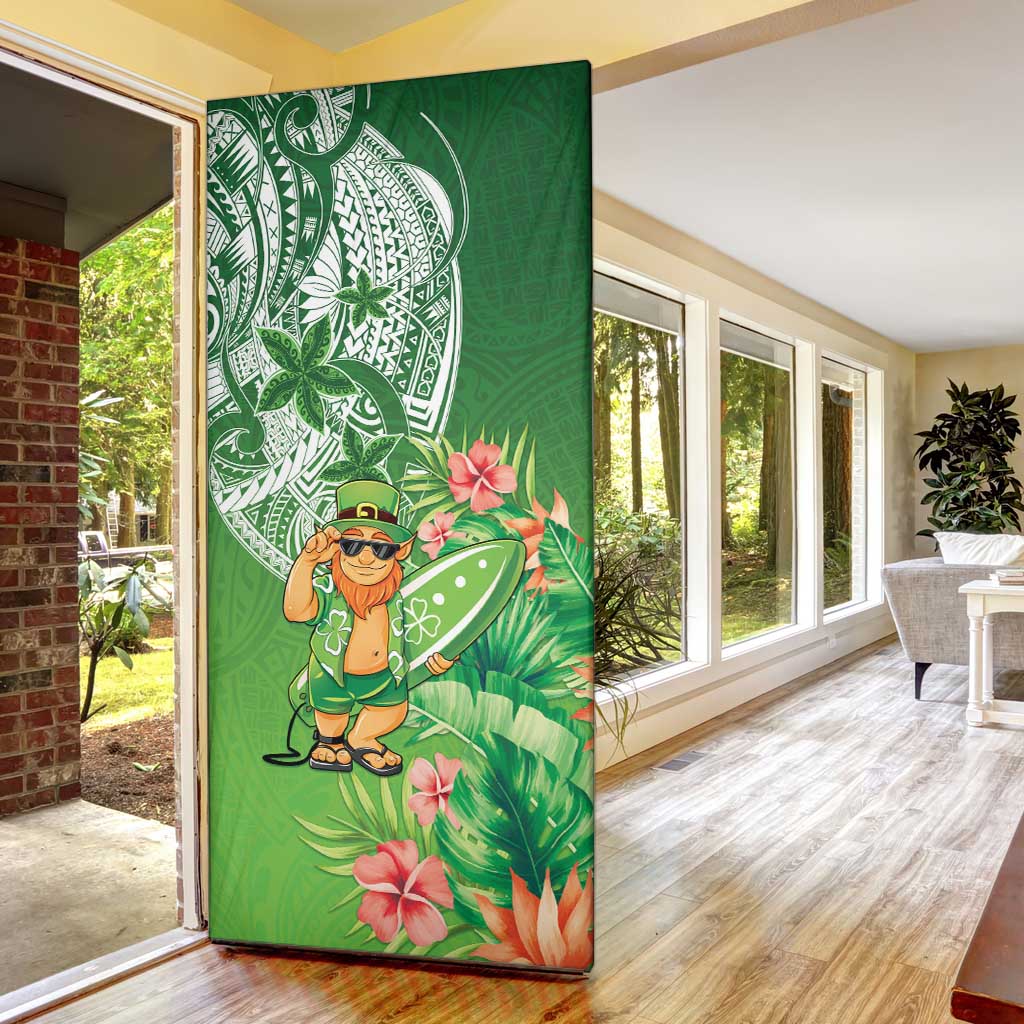 Aloha Hawaii St Patrick's Day Door Cover Polynesian Style LT05 - Polynesian Pride