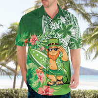 Aloha Hawaii St Patrick's Day Hawaiian Shirt Polynesian Style