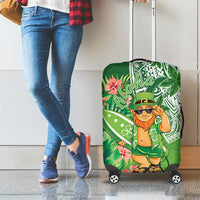 Aloha Hawaii St Patrick's Day Luggage Cover Polynesian Style LT05 - Polynesian Pride