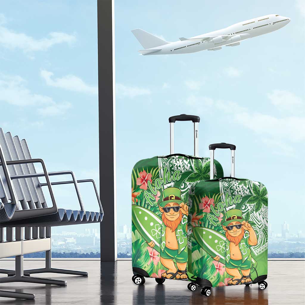 Aloha Hawaii St Patrick's Day Luggage Cover Polynesian Style LT05 - Polynesian Pride