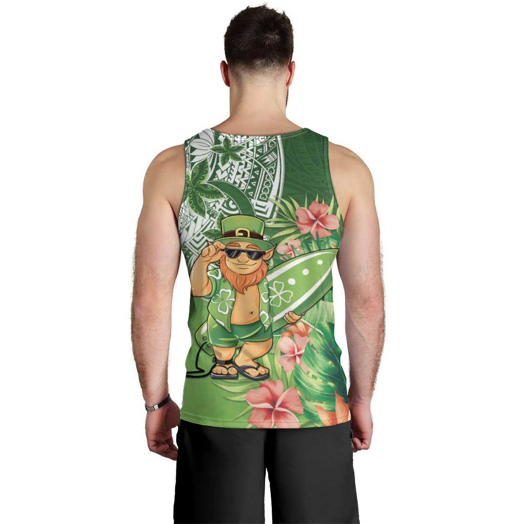 Aloha Hawaii St Patrick's Day Men Tank Top Polynesian Style LT05 - Polynesian Pride