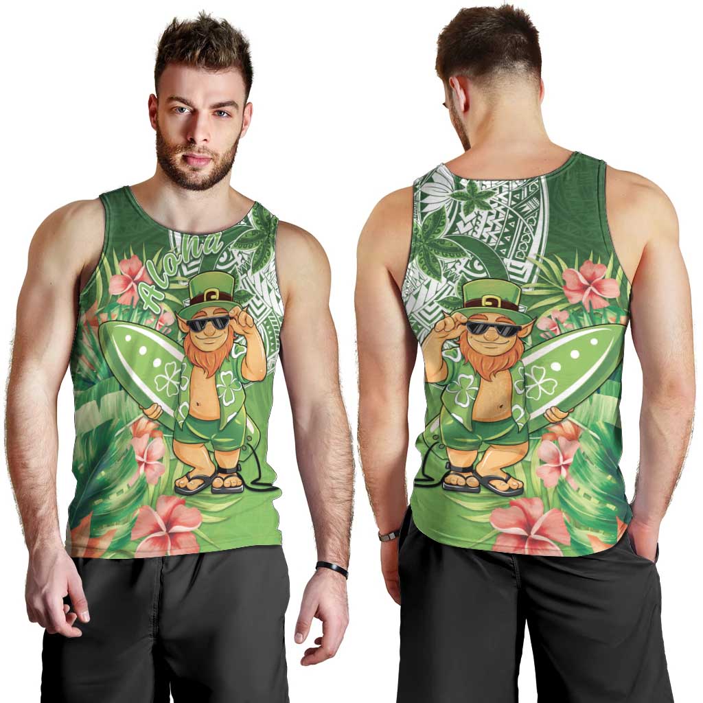 Aloha Hawaii St Patrick's Day Men Tank Top Polynesian Style LT05 - Polynesian Pride