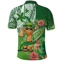 Aloha Hawaii St Patrick's Day Polo Shirt Polynesian Style LT05 - Polynesian Pride