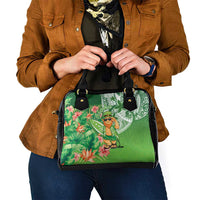 Aloha Hawaii St Patrick's Day Shoulder Handbag Polynesian Style LT05 - Polynesian Pride