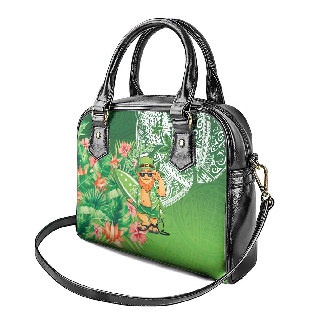 Aloha Hawaii St Patrick's Day Shoulder Handbag Polynesian Style LT05 - Polynesian Pride