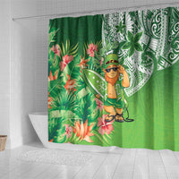 Aloha Hawaii St Patrick's Day Shower Curtain Polynesian Style LT05 - Polynesian Pride