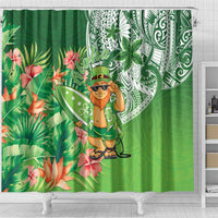 Aloha Hawaii St Patrick's Day Shower Curtain Polynesian Style LT05 - Polynesian Pride