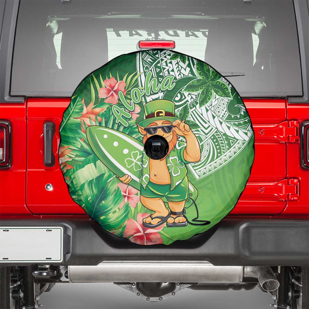 Aloha Hawaii St Patrick's Day Spare Tire Cover Polynesian Style LT05 - Polynesian Pride