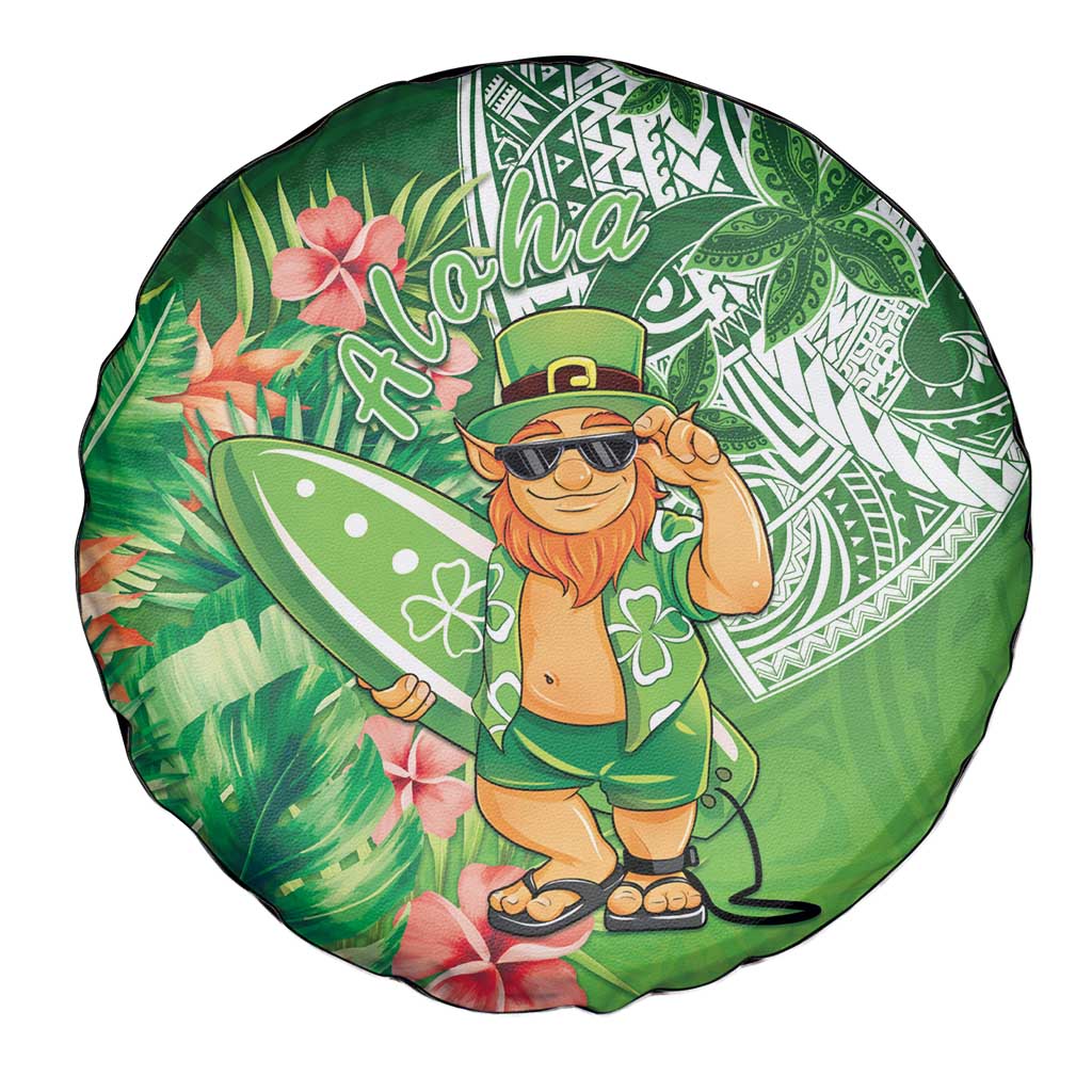 Aloha Hawaii St Patrick's Day Spare Tire Cover Polynesian Style LT05 - Polynesian Pride