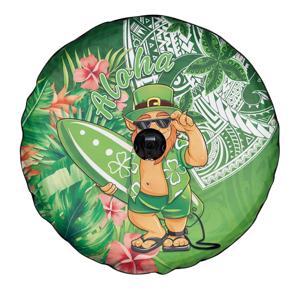 Aloha Hawaii St Patrick's Day Spare Tire Cover Polynesian Style LT05 - Polynesian Pride
