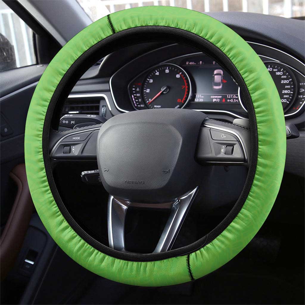 Aloha Hawaii St Patrick's Day Steering Wheel Cover Polynesian Style LT05 - Polynesian Pride