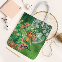 Aloha Hawaii St Patrick's Day Tote Bag Polynesian Style LT05 White Strap One Size Green - Polynesian Pride