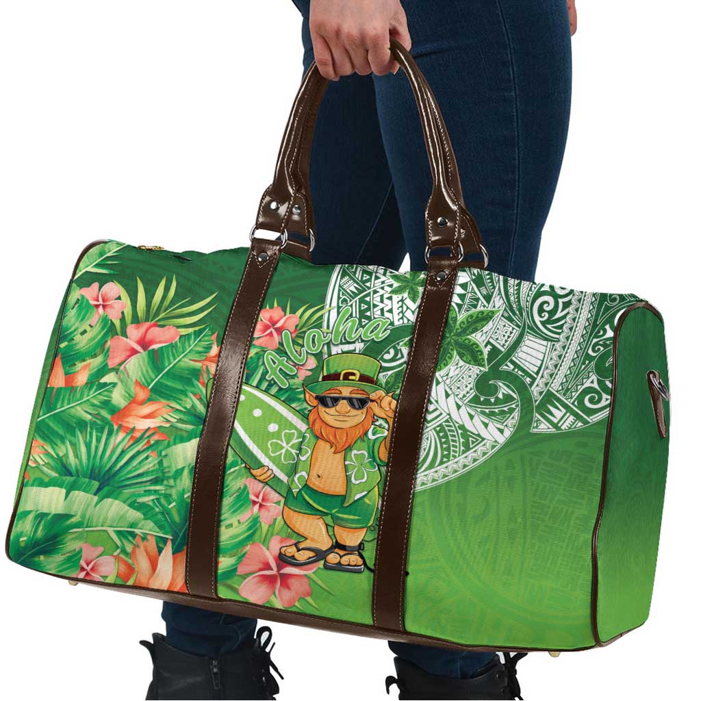 Aloha Hawaii St Patrick's Day Travel Bag Polynesian Style LT05 - Polynesian Pride