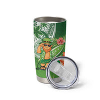 Aloha Hawaii St Patrick's Day Tumbler Cup Polynesian Style LT05 - Polynesian Pride