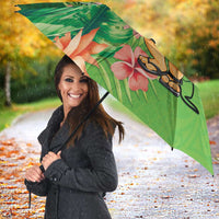 Aloha Hawaii St Patrick's Day Umbrella Polynesian Style